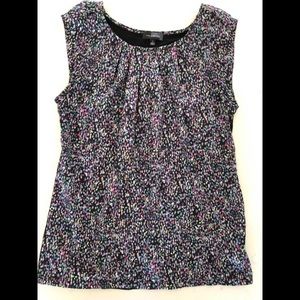 Women’s The Limited Top Black w/ Multi-color Small